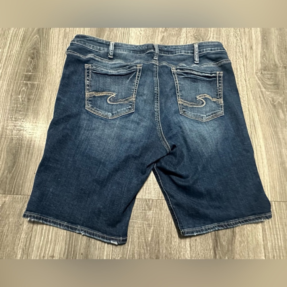 Silver shorts size 18
